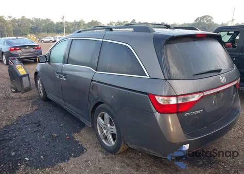 2013 Honda Odyssey Touring/Touring Elite из США, поврежденный, VIN 5FNRL5H96DB062427